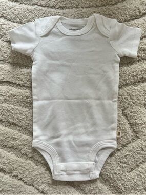 Huggies 0-3 Month White and Pink Onesies